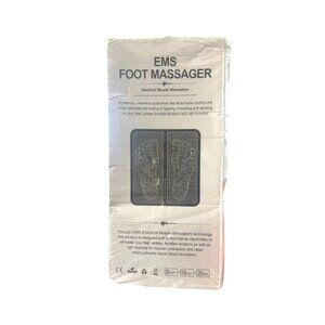 EMS Foot Massager Mat,Foot Stimulator,Improve Circulation,Muscle Relaxation,Port